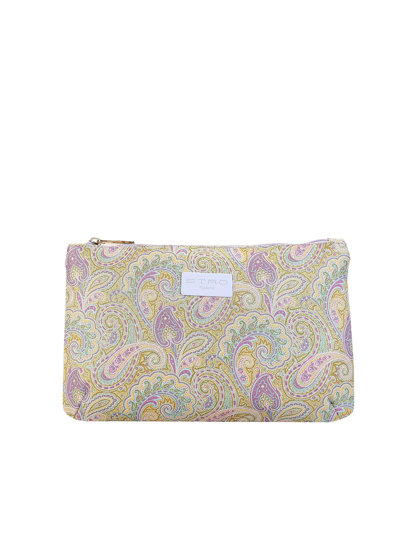 ETRO | Kosmetiktasche (34 Blau / Rosa) | gelb